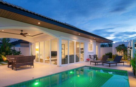 Villa 3 bedrooms, with pool