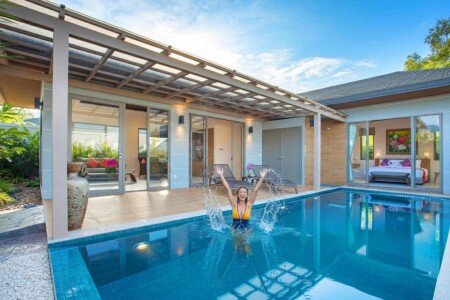 Villa 2 bedrooms, with pool