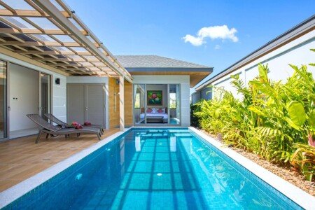 Villa 2 bedrooms, with pool