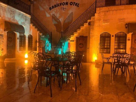Hotel with garden