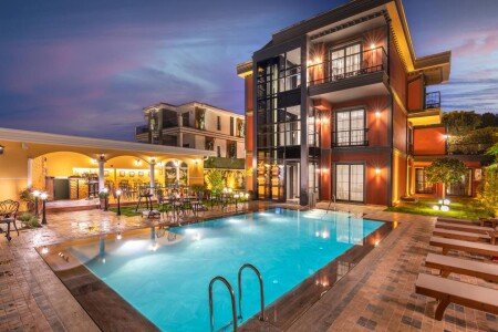 Hotel with pool