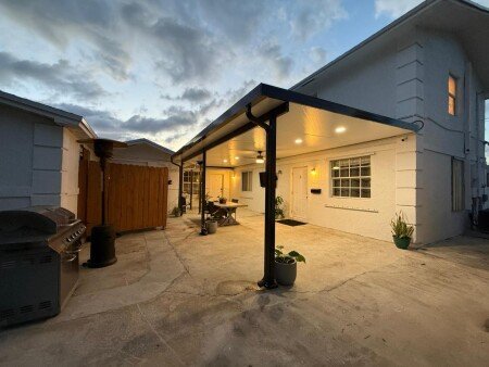 Casa 5 huéspedes, con jardín