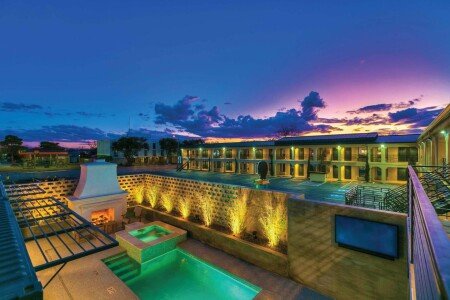 Hotel with jacuzzi