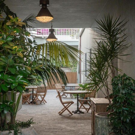 Hotel with air conditioning