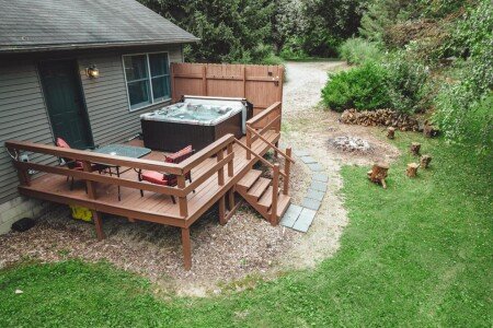 House 2 bedrooms, with jacuzzi