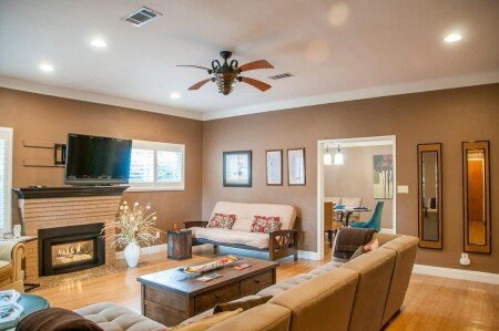 House 4 bedrooms, with garden