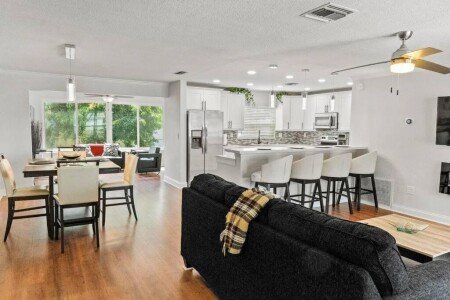 Casa 3 habitaciones, con aire acondicionado