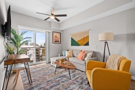 Apartment 1 bedroom, with gym