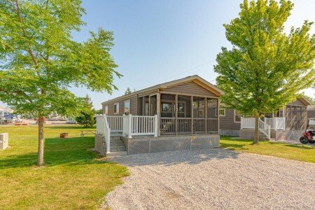 Camping / Mobile Home 1 bedroom, with pool