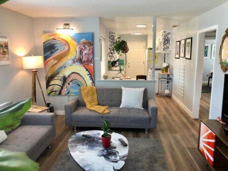 House 2 bedrooms, with garden