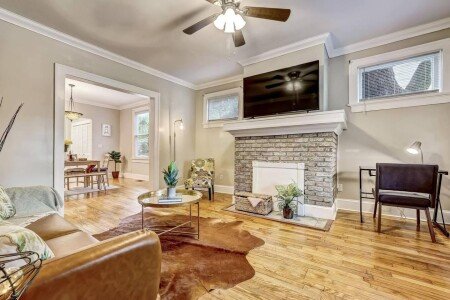 Apartment 2 bedrooms, with garden