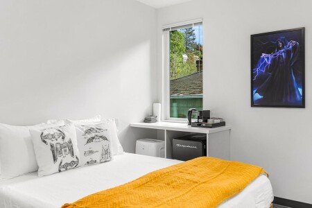 Bed and breakfast 1 bedroom, with air conditioning