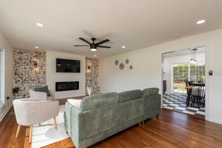 House 3 bedrooms, with air conditioning