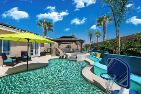 House 4 bedrooms, with jacuzzi