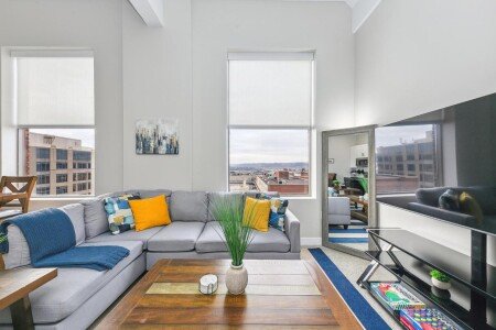 Apartment 2 bedrooms, with gym