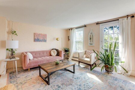 Apartment 2 bedrooms, with garden