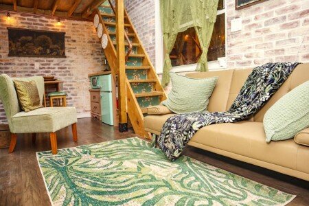 Apartment 1 bedroom, with garden