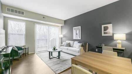 Apartment 1 bedroom, with gym