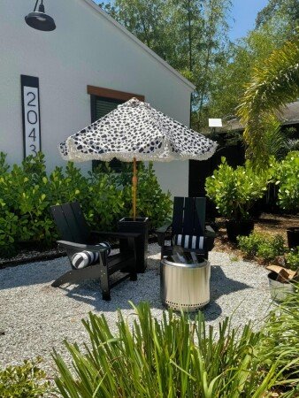 Apartment 1 bedroom, with garden