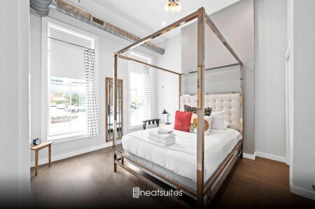 Apartment 1 bedroom, with garden