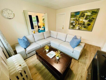 Apartment 2 bedrooms, with garden