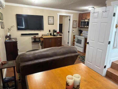 Apartment 1 bedroom, with garden