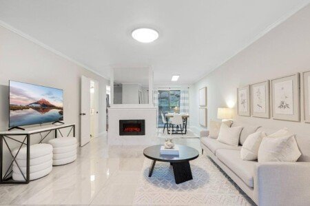 Apartment 2 bedrooms, with garden