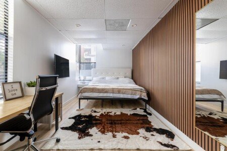 Bed and breakfast 1 bedroom, with air conditioning