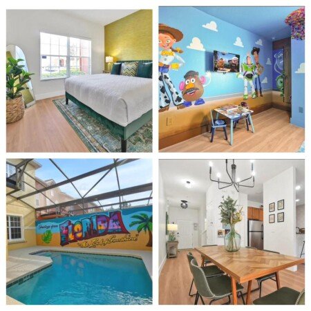 House 4 bedrooms, with pool