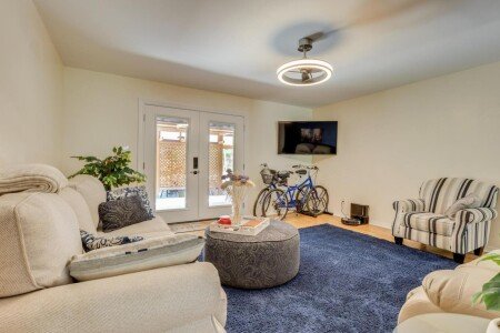 House 2 bedrooms, with garden