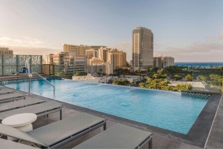 Hotel mit Pool