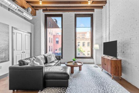 Apartment 2 bedrooms, with gym