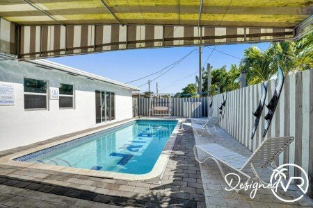 House 1 bedroom, with pool