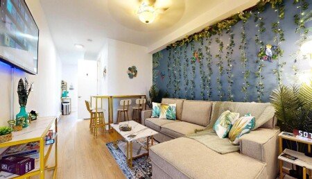 Apartment 2 bedrooms, with air conditioning