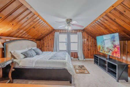 Apartment 3 bedrooms, with garden