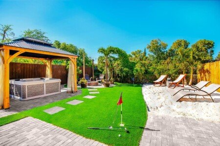 House 2 bedrooms, with jacuzzi