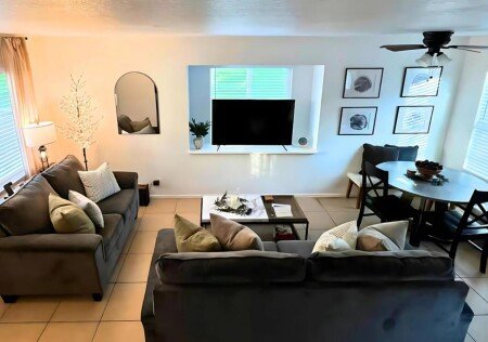 House 2 bedrooms, with air conditioning