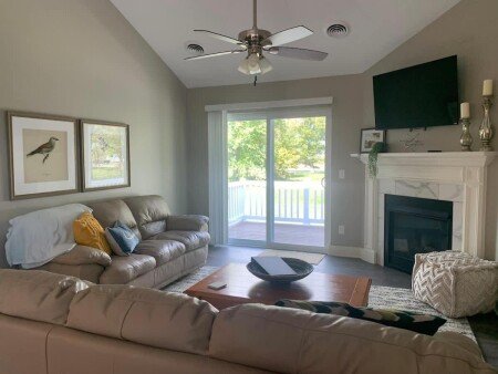 Apartment 2 bedrooms, with garden