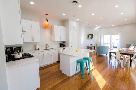 Apartment 2 bedrooms, with garden