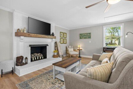 Apartment 1 bedroom, with garden