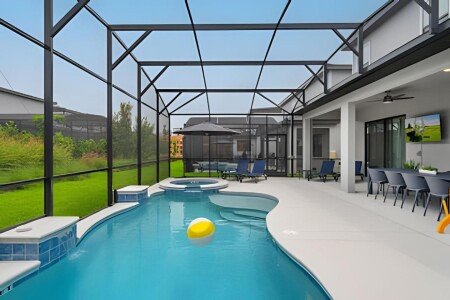 Villa 6 chambres, avec jacuzzi