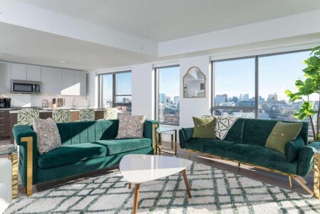 Apartment 2 bedrooms, with gym