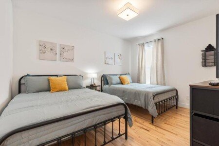 Apartamento 2 habitaciones, con aire acondicionado