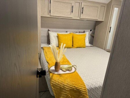 Camping / Mobil Home 2 chambres, avec climatisation