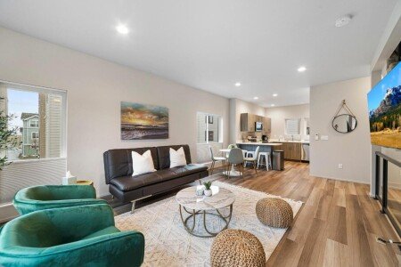 House 2 bedrooms, with gym