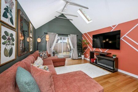 House 2 bedrooms, with garden