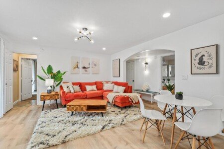 Apartment 8 guests, with garden