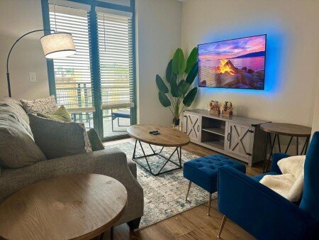 Apartment 1 bedroom, with pool