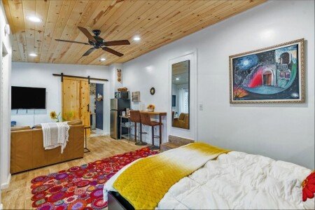 Ferienhaus 1 Schlafzimmer, mit Garten
