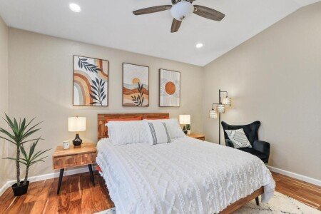 Bed and breakfast 1 bedroom, with air conditioning